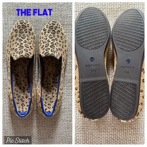 Rothy's The Flat In Cheetah, Ships in original box.